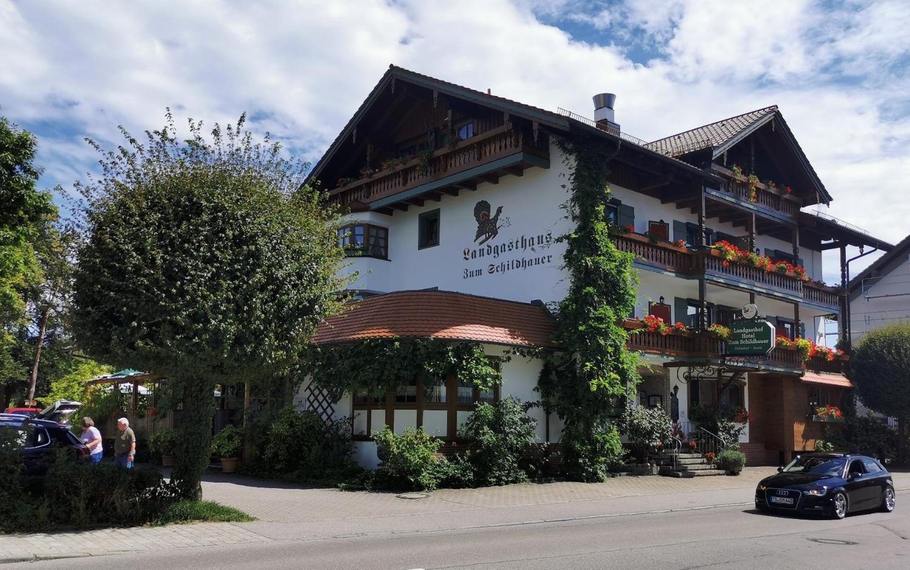 Hotel Landgasthof Zum Schildhauer Halfing Eksteriør billede